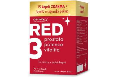  Cemio RED3 90+15 capsules gift pack